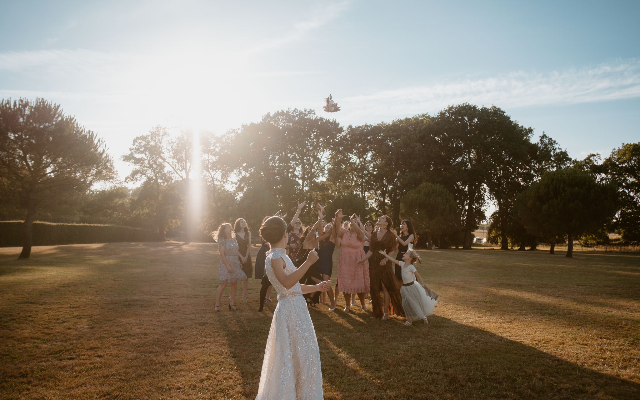 photographies d’un mariage bohème chic au Château de la Rousselière à Frossay