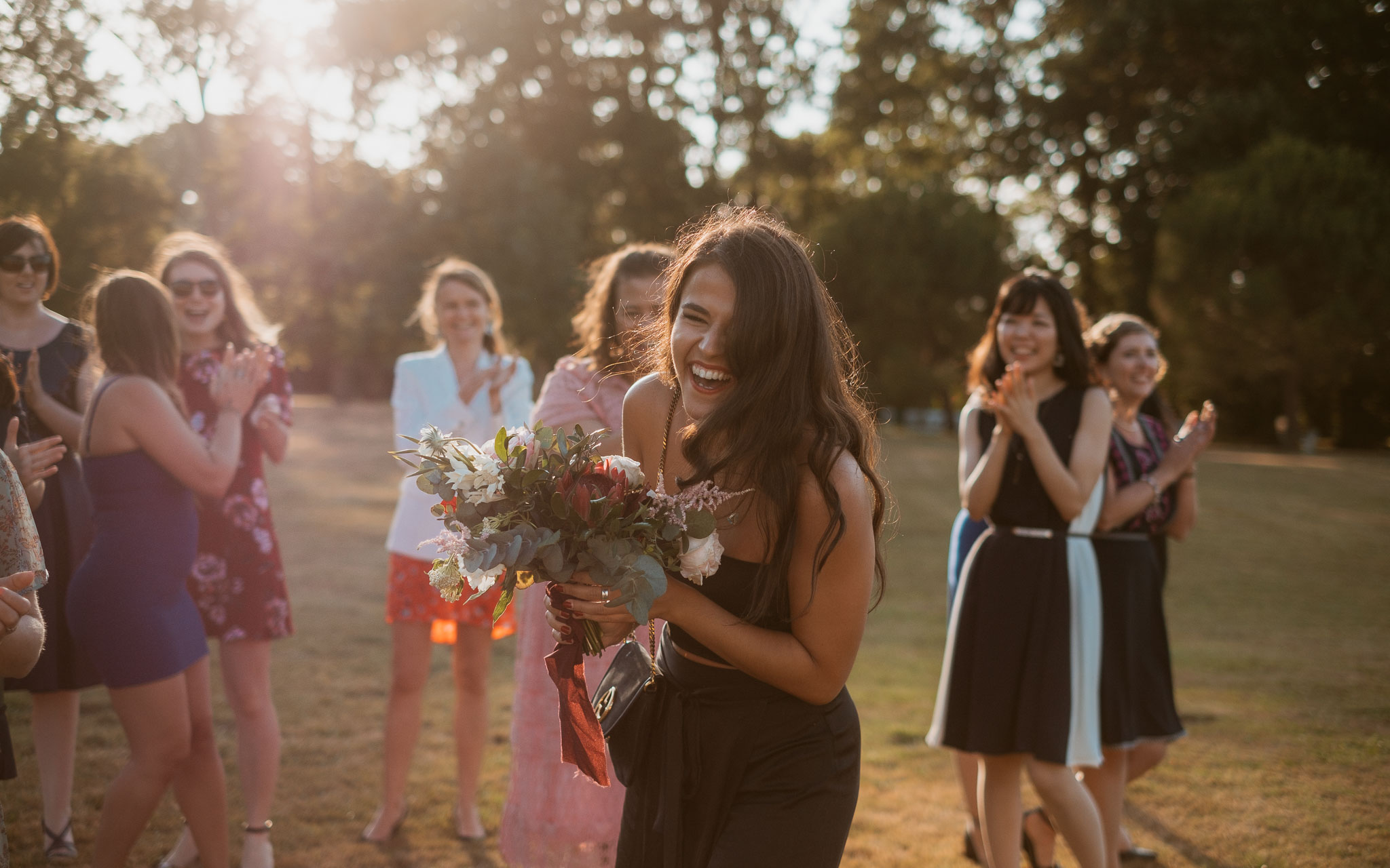 photographies d’un mariage bohème chic au Château de la Rousselière à Frossay