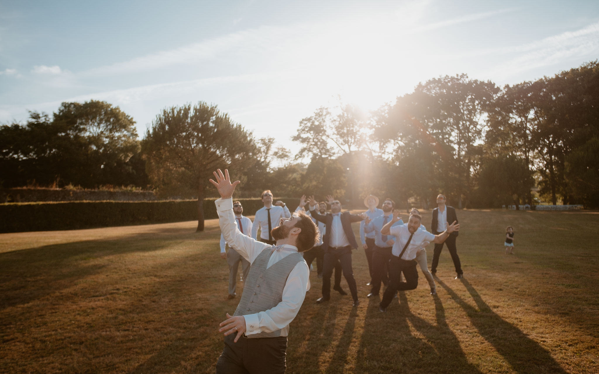 photographies d’un mariage bohème chic au Château de la Rousselière à Frossay