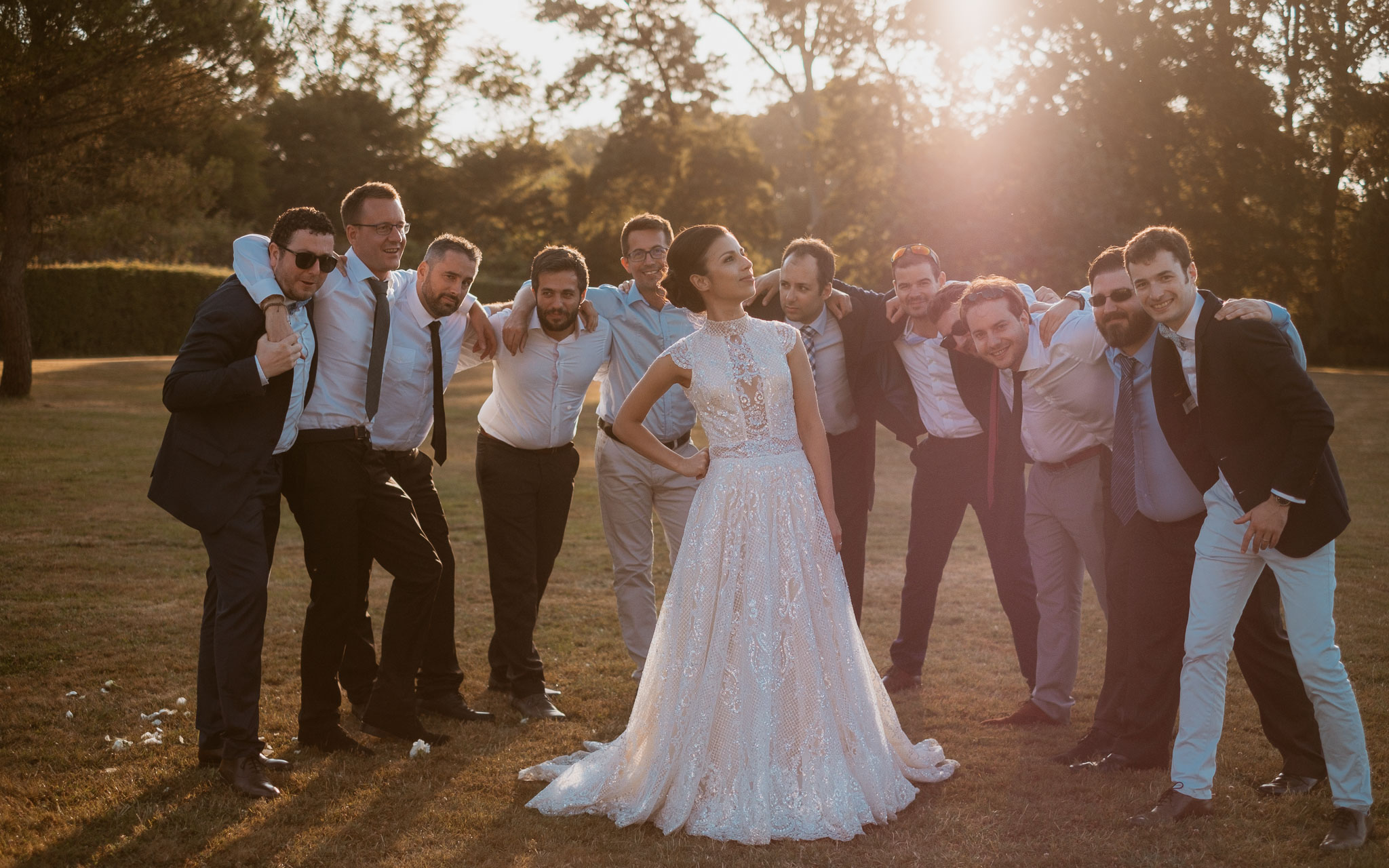 photographies d’un mariage bohème chic au Château de la Rousselière à Frossay