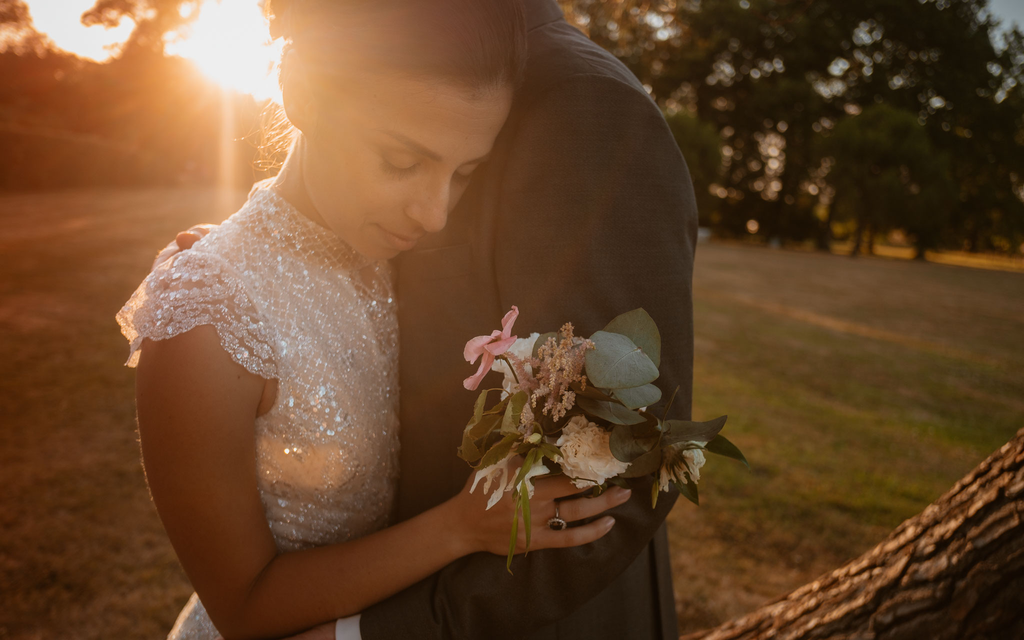 photographies d’un mariage bohème chic au Château de la Rousselière à Frossay