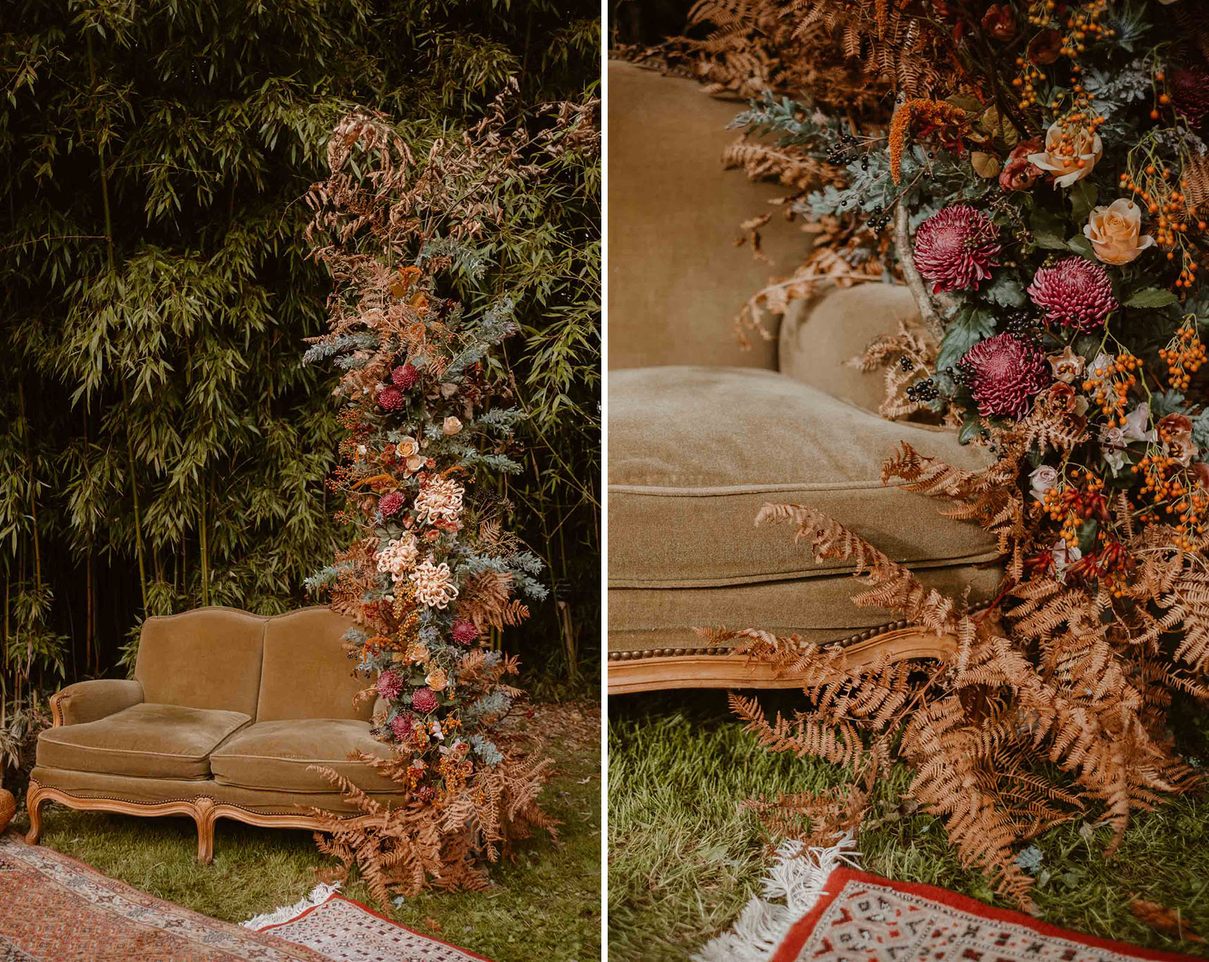 photographies d’un mariage conte d'automne au domaine du Moulin Neuf à Montrevault-sur-Èvre