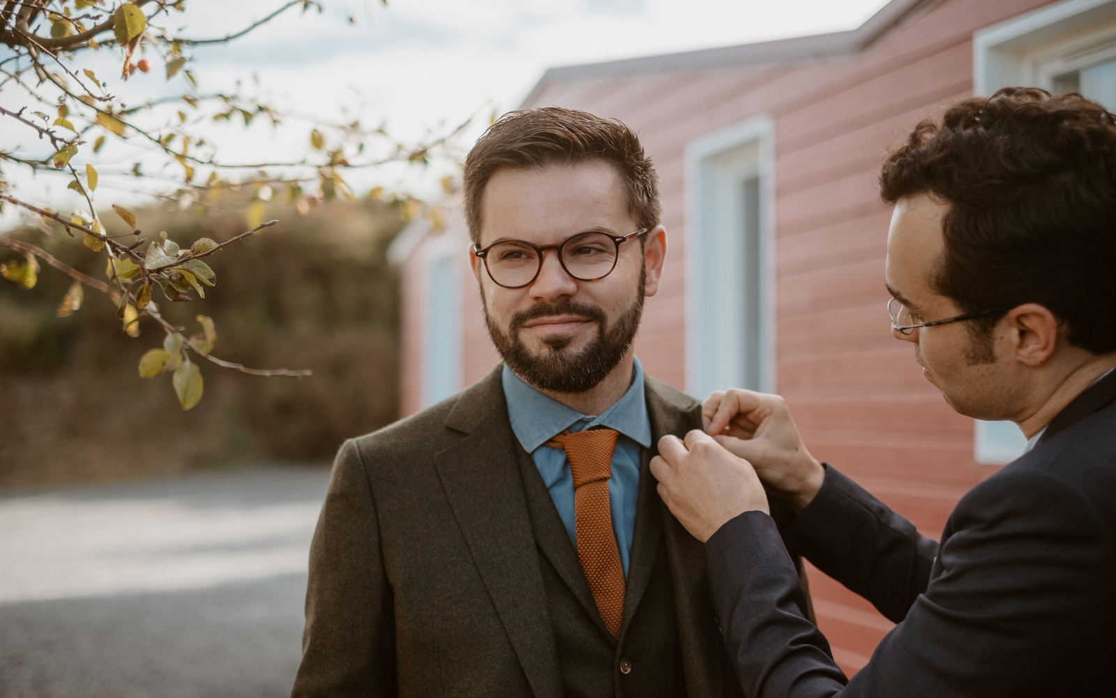 photographies d’un mariage conte d'automne au domaine du Moulin Neuf à Montrevault-sur-Èvre