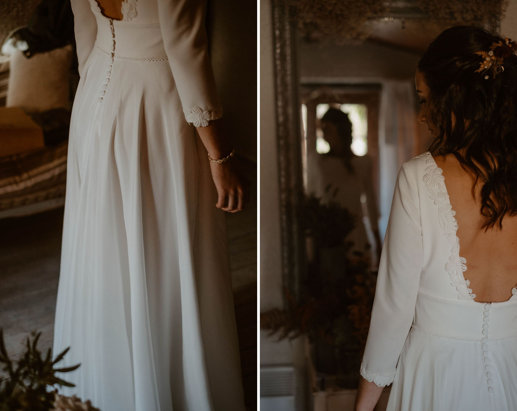 photographies d’un mariage conte d'automne au domaine du Moulin Neuf à Montrevault-sur-Èvre