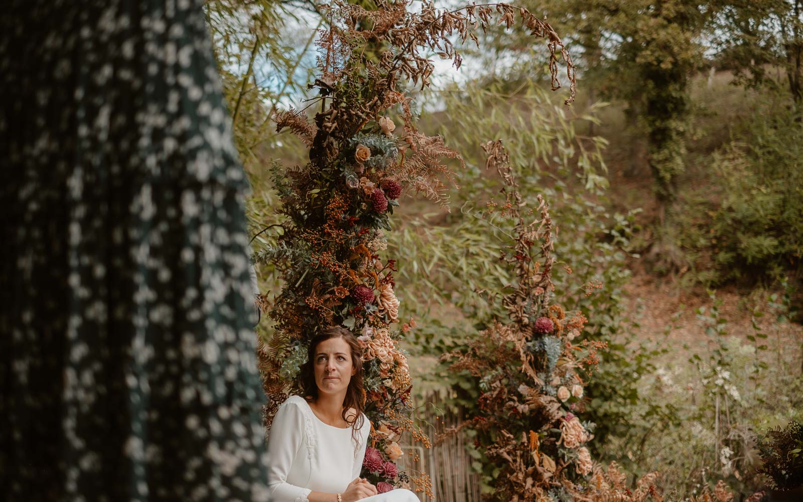 photographies d’un mariage conte d'automne au domaine du Moulin Neuf à Montrevault-sur-Èvre