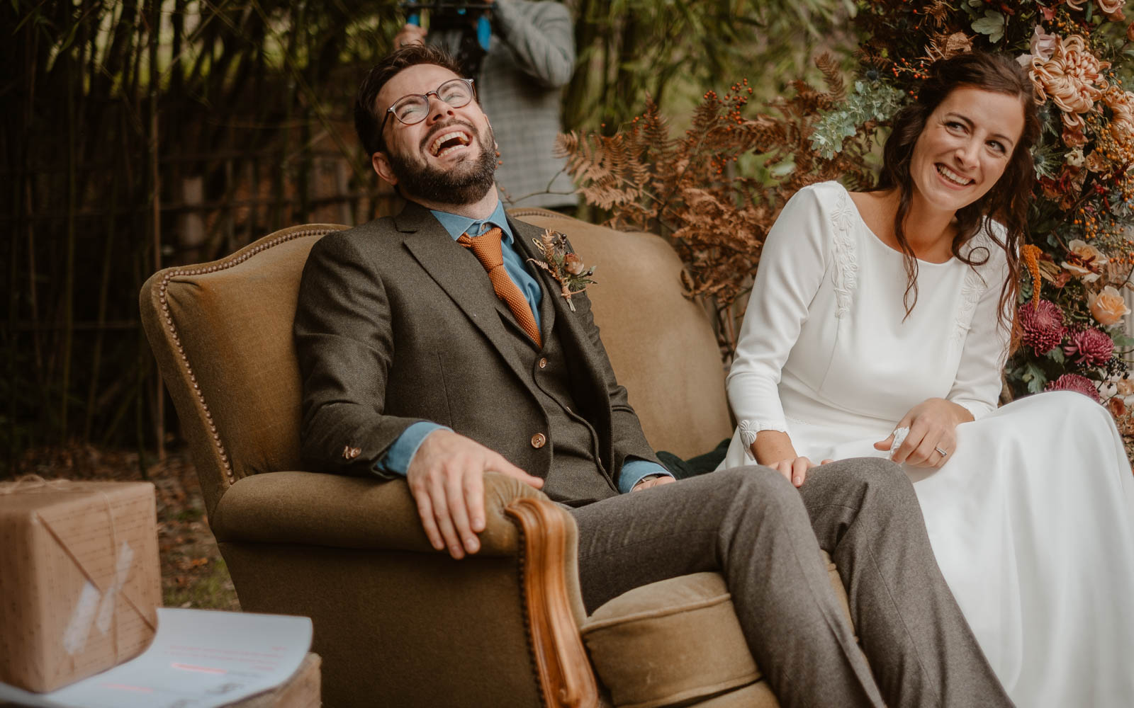 photographies d’un mariage conte d'automne au domaine du Moulin Neuf à Montrevault-sur-Èvre