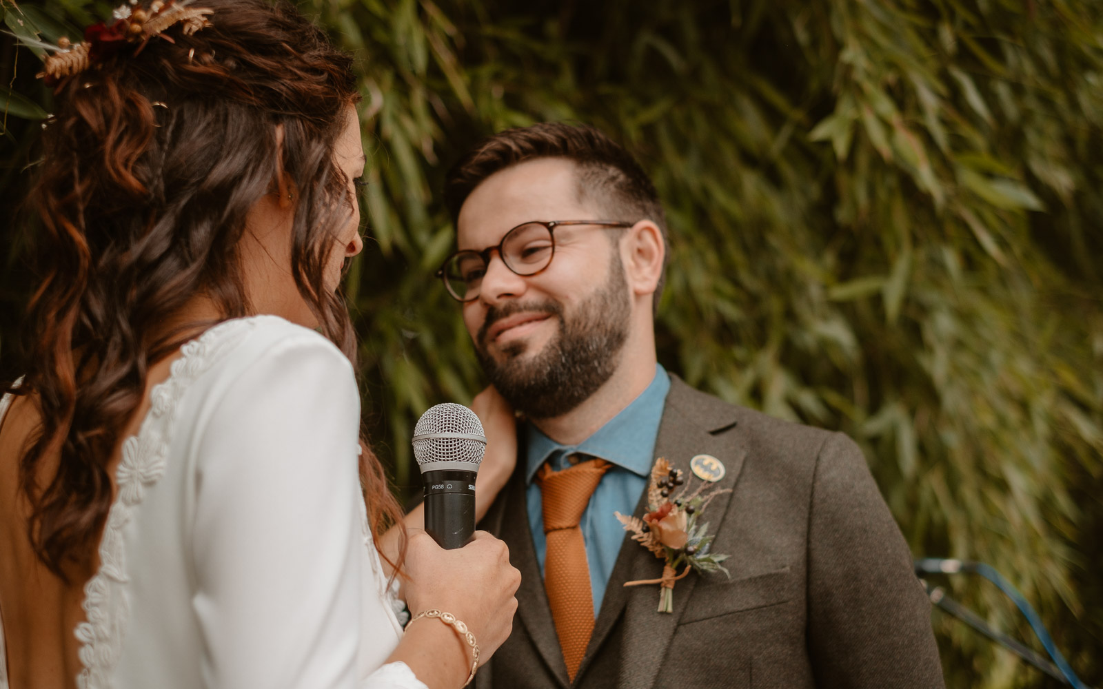 photographies d’un mariage conte d'automne au domaine du Moulin Neuf à Montrevault-sur-Èvre