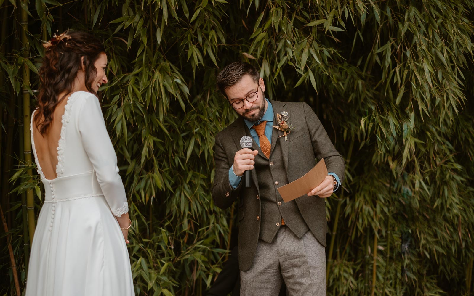 photographies d’un mariage conte d'automne au domaine du Moulin Neuf à Montrevault-sur-Èvre