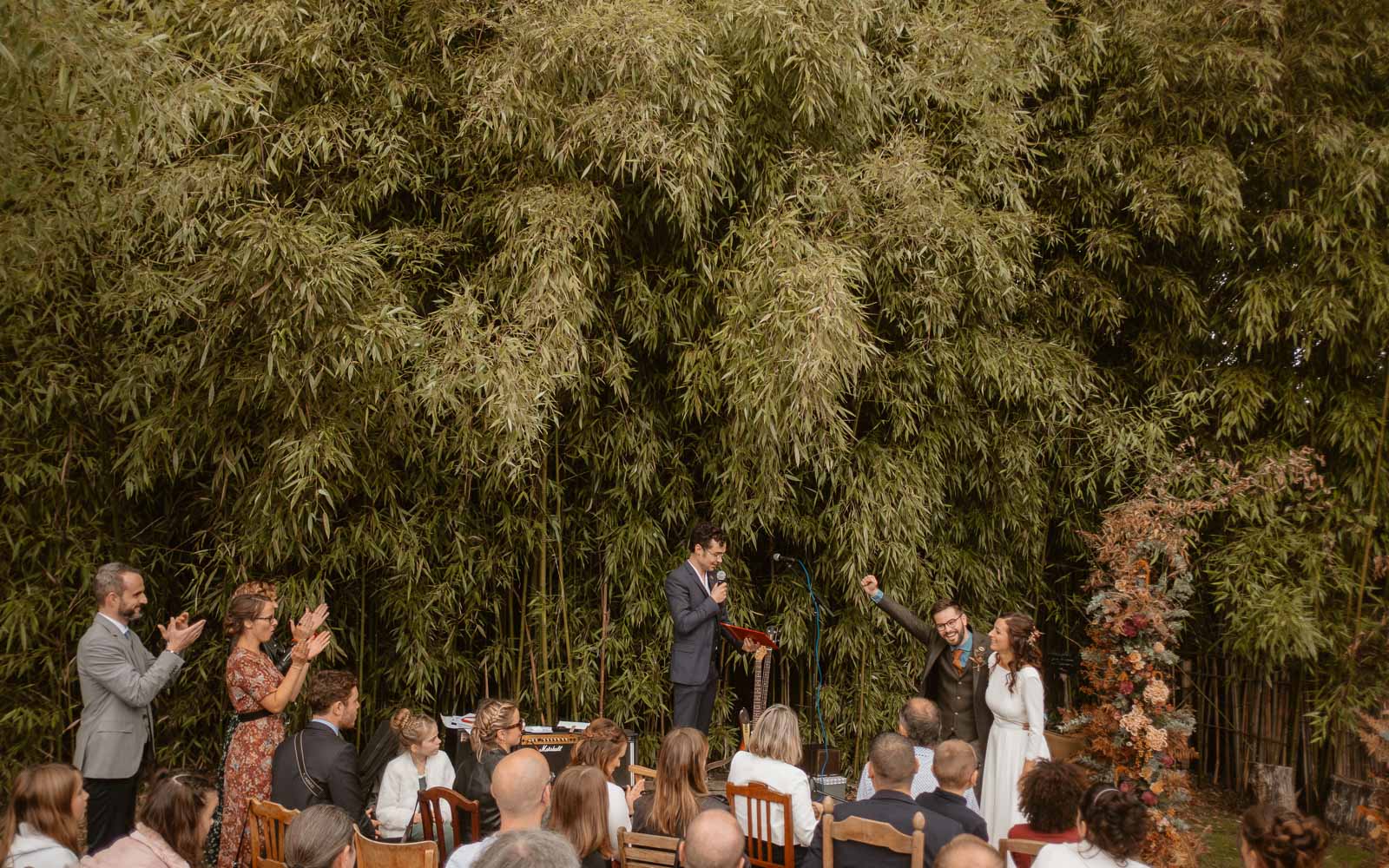 photographies d’un mariage conte d'automne au domaine du Moulin Neuf à Montrevault-sur-Èvre