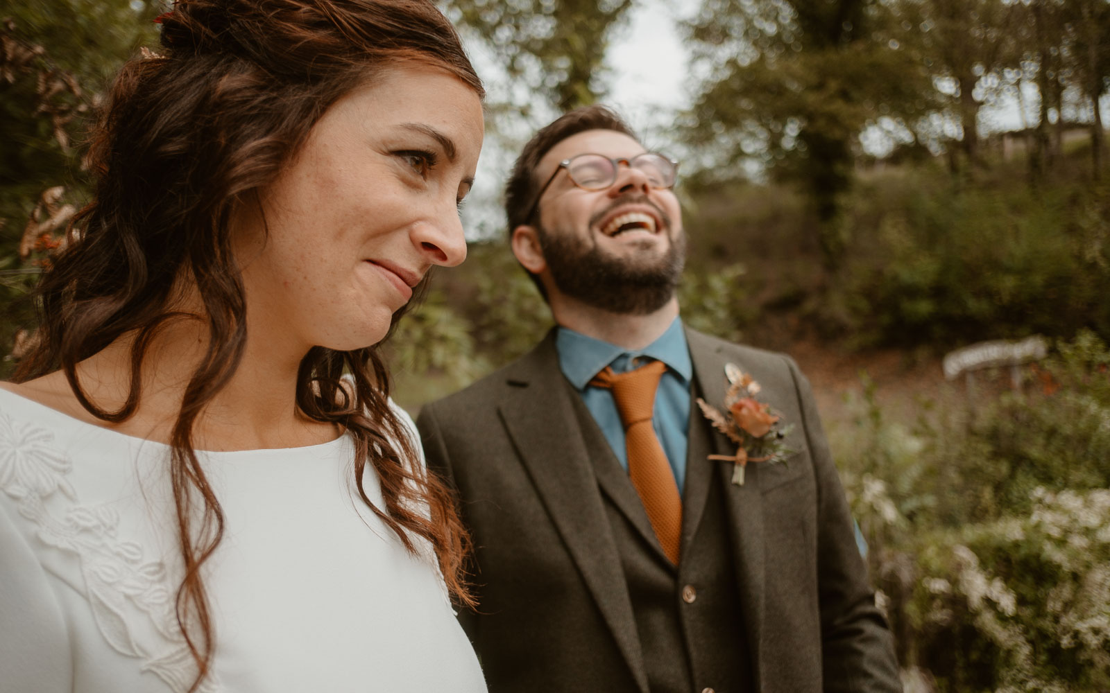 photographies d’un mariage conte d'automne au domaine du Moulin Neuf à Montrevault-sur-Èvre