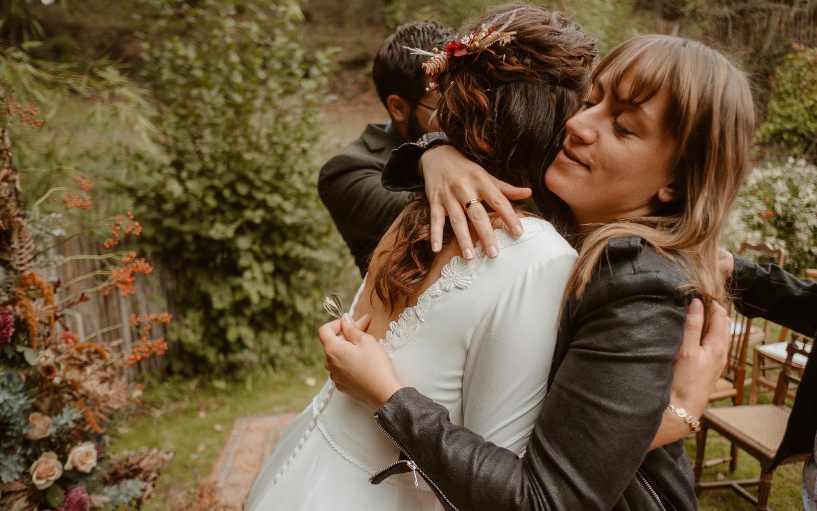 photographies d’un mariage conte d'automne au domaine du Moulin Neuf à Montrevault-sur-Èvre