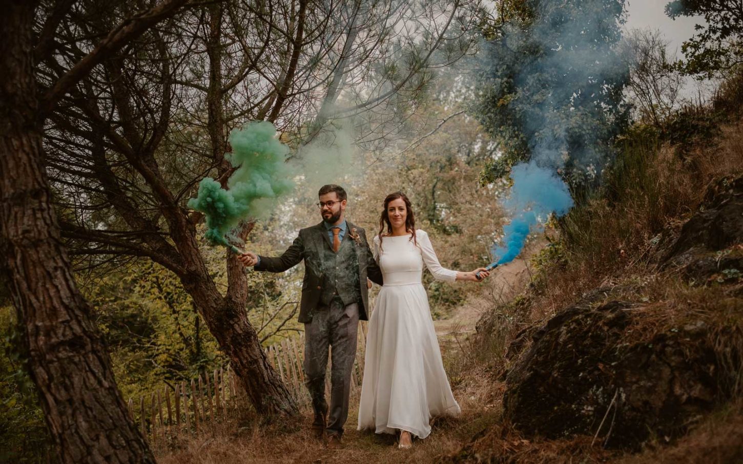 photographies d’un mariage conte d'automne au domaine du Moulin Neuf à Montrevault-sur-Èvre