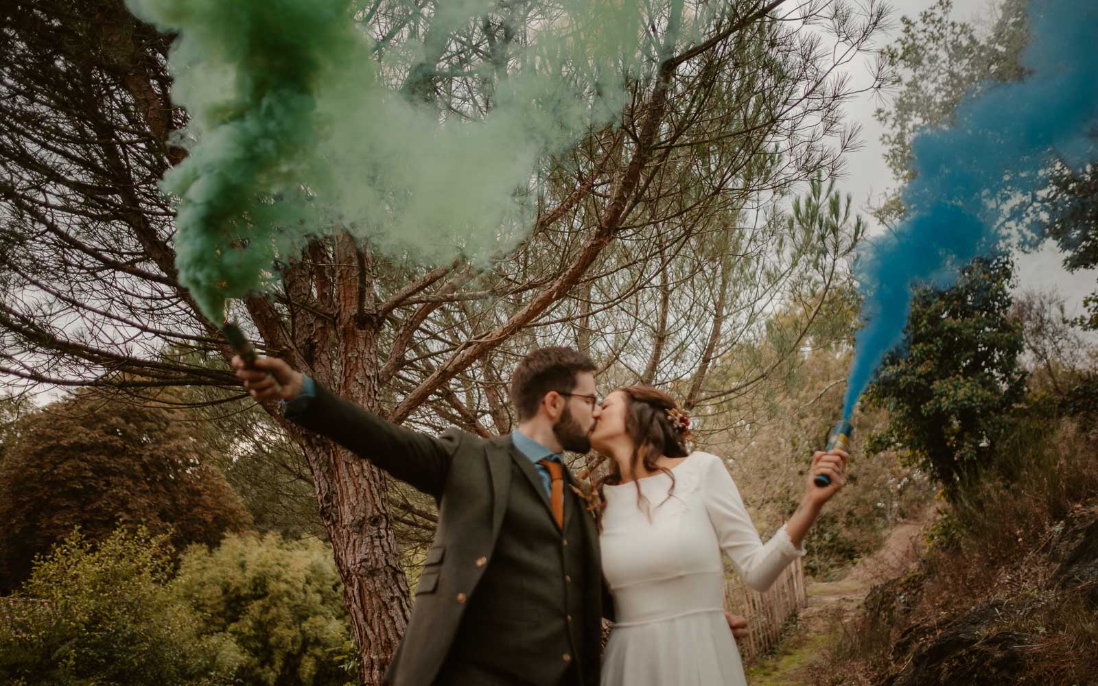 photographies d’un mariage conte d'automne au domaine du Moulin Neuf à Montrevault-sur-Èvre