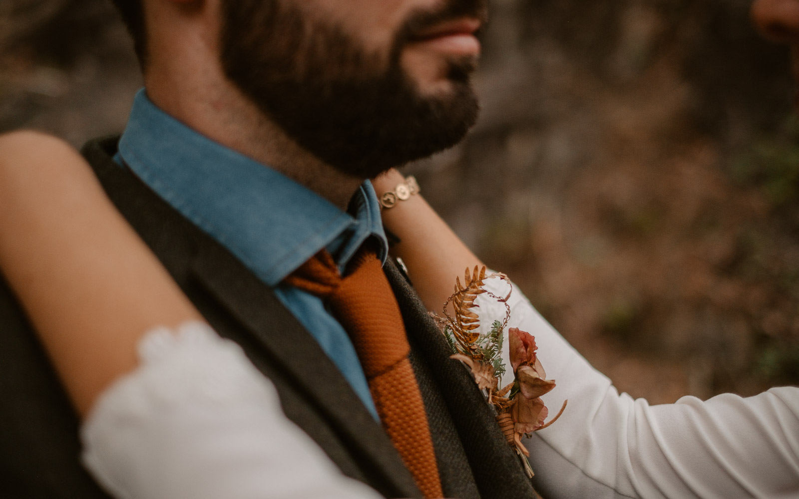 photographies d’un mariage conte d'automne au domaine du Moulin Neuf à Montrevault-sur-Èvre