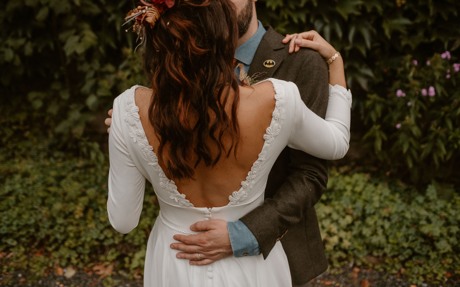 photographies d’un mariage conte d'automne au domaine du Moulin Neuf à Montrevault-sur-Èvre