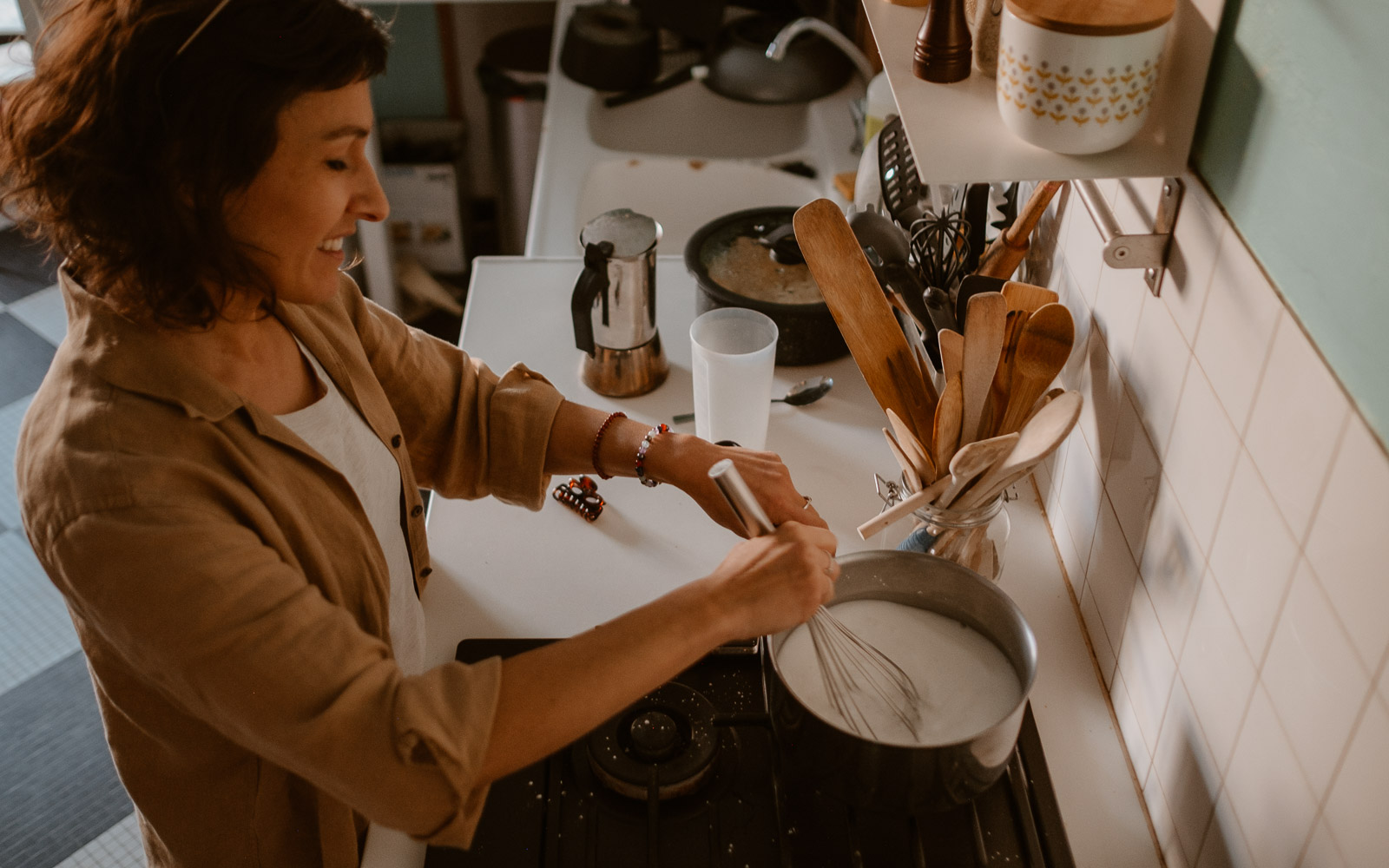 photographies d’une créatrice en design textile & scénographe dans son atelier à Clisson