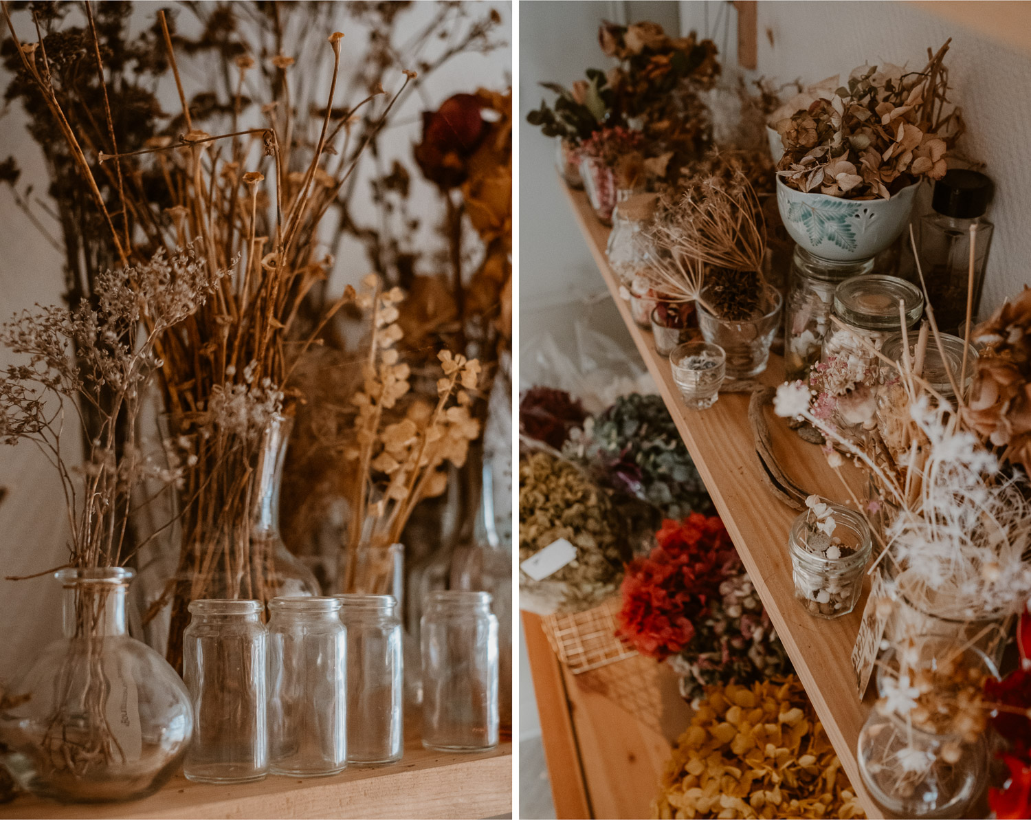 photographies d’une artiste créatrice dans son atelier boutique à Saumur