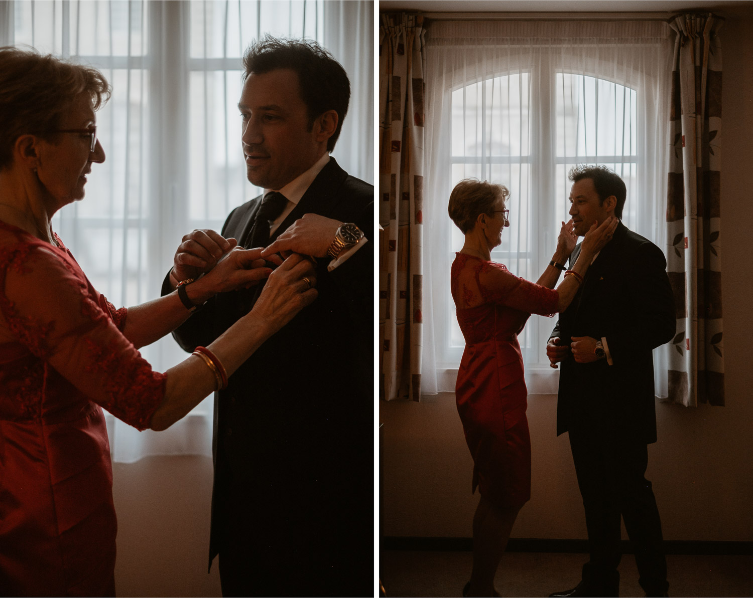 photographies d’un mariage chic d’hiver à l’Abbaye des Prémontrés de Pont-à-Mousson en Meurthe-et-Moselle