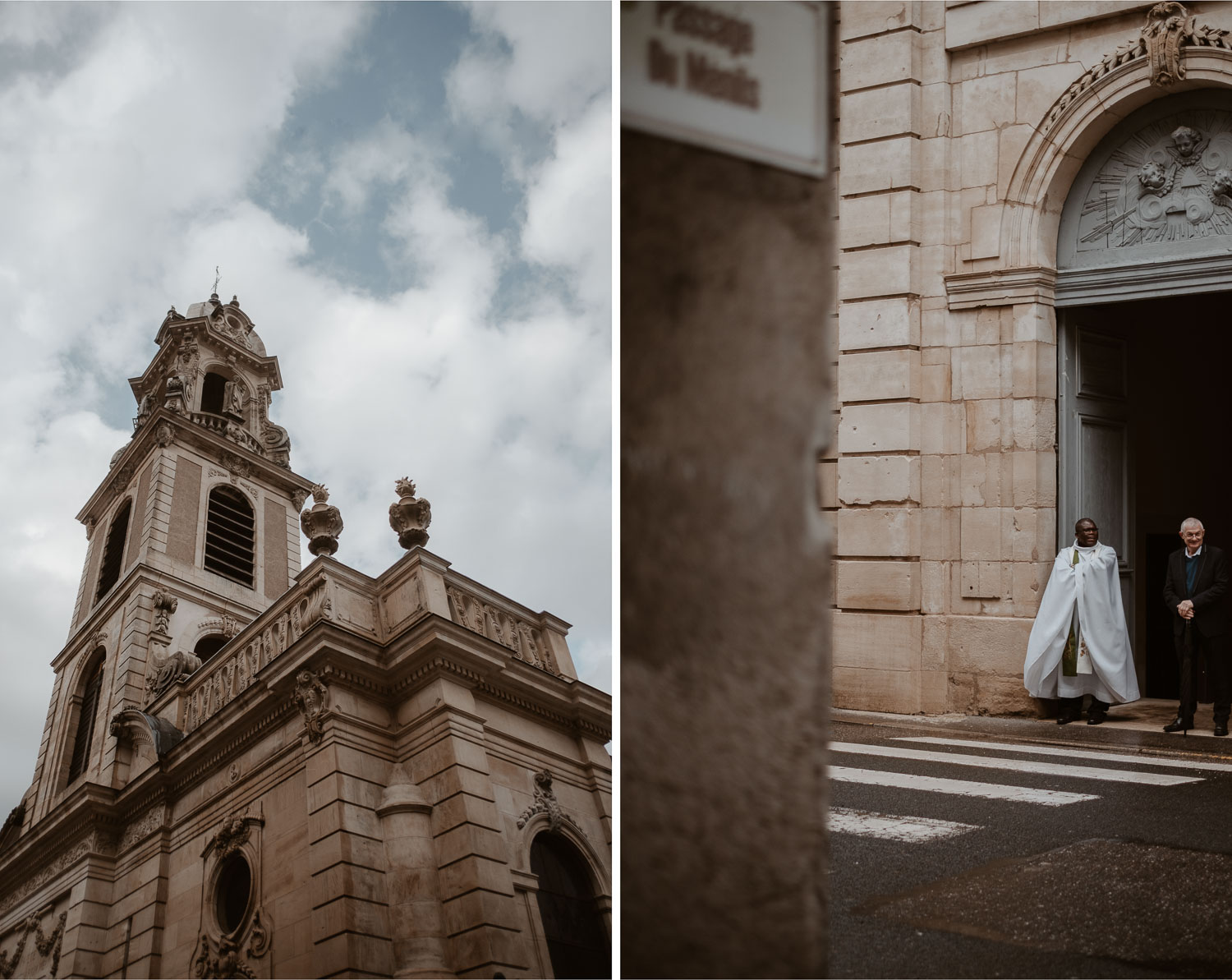 photographies d’un mariage chic d’hiver à l’Abbaye des Prémontrés de Pont-à-Mousson en Meurthe-et-Moselle