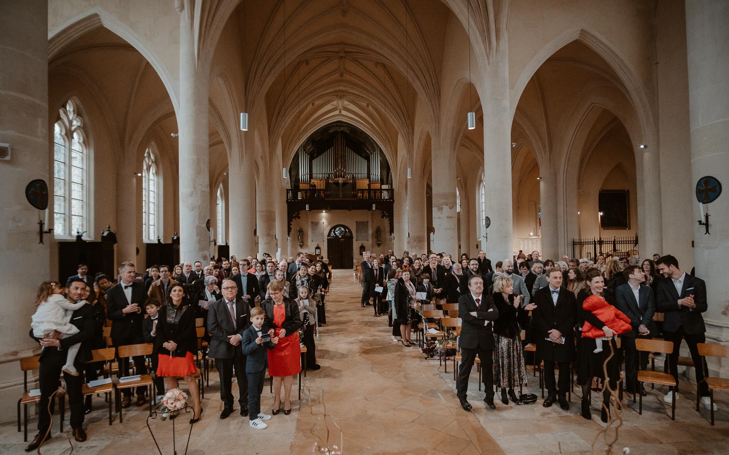 photographies d’un mariage chic d’hiver à l’Abbaye des Prémontrés de Pont-à-Mousson en Meurthe-et-Moselle