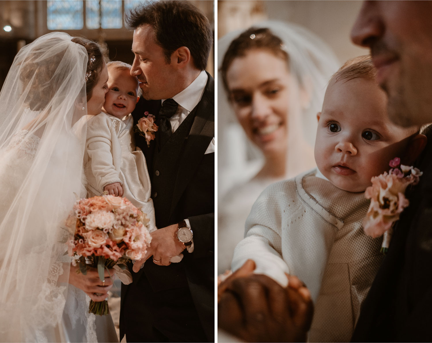 photographies d’un mariage chic d’hiver à l’Abbaye des Prémontrés de Pont-à-Mousson en Meurthe-et-Moselle