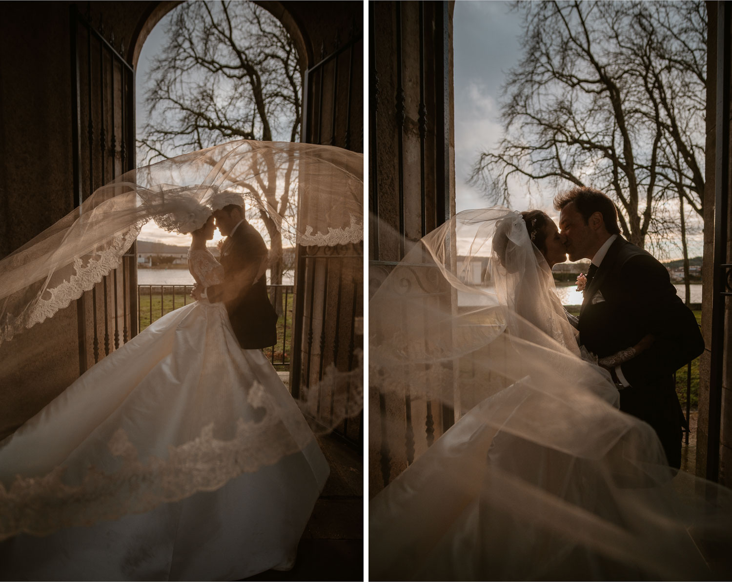 photographies d’un mariage chic d’hiver à l’Abbaye des Prémontrés de Pont-à-Mousson en Meurthe-et-Moselle