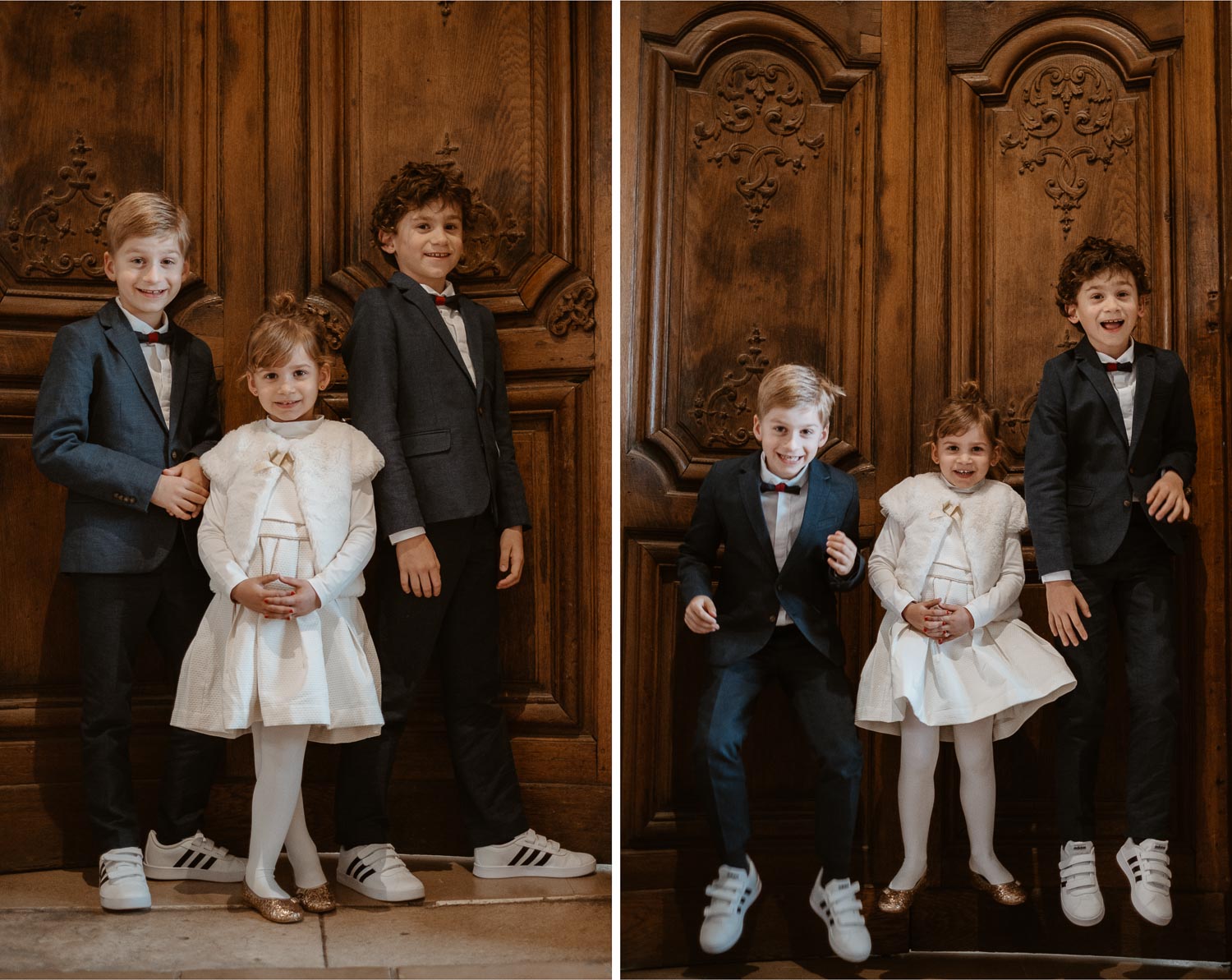 photographies d’un mariage chic d’hiver à l’Abbaye des Prémontrés de Pont-à-Mousson en Meurthe-et-Moselle