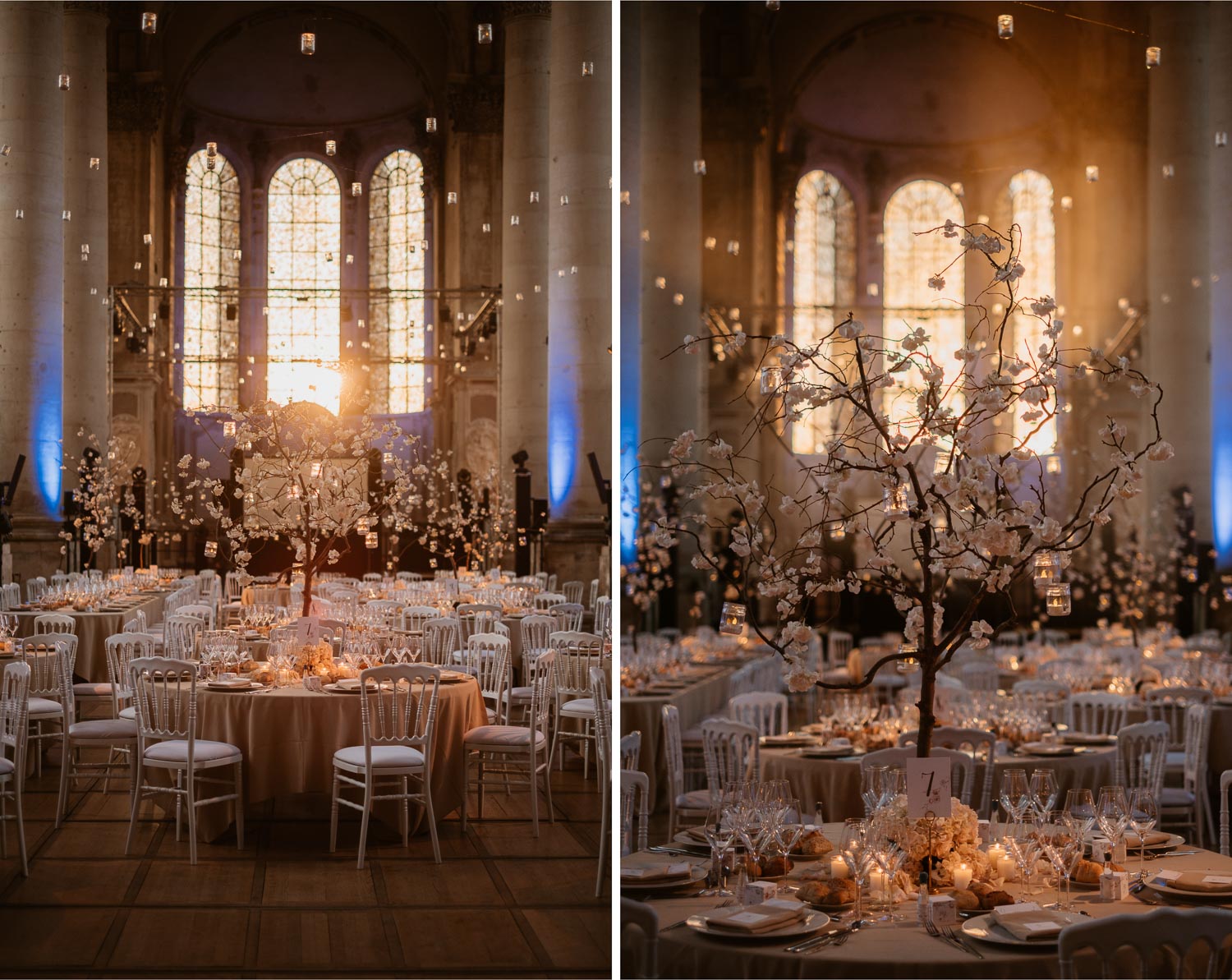 photographies d’un mariage chic d’hiver à l’Abbaye des Prémontrés de Pont-à-Mousson en Meurthe-et-Moselle