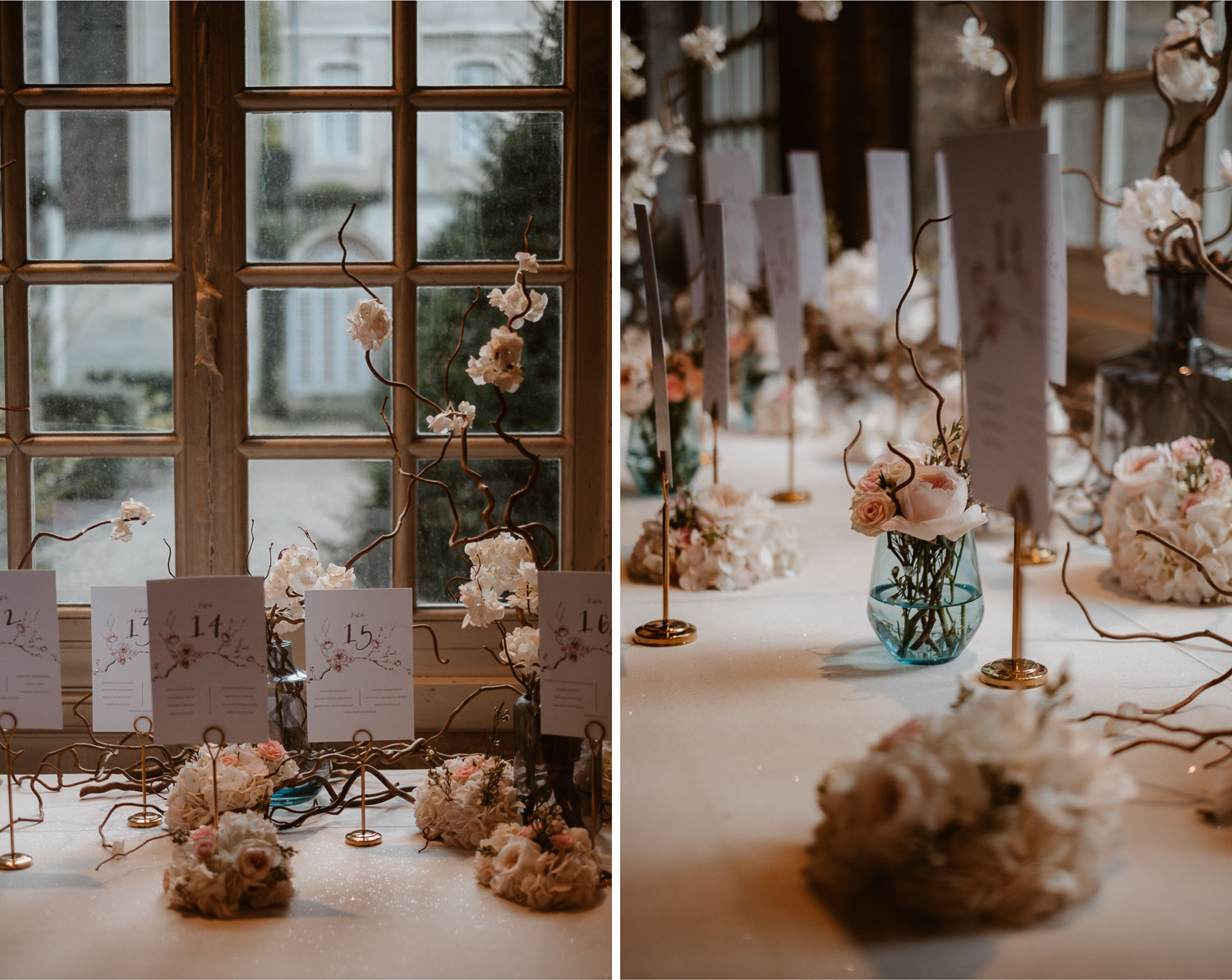 photographies d’un mariage chic d’hiver à l’Abbaye des Prémontrés de Pont-à-Mousson en Meurthe-et-Moselle