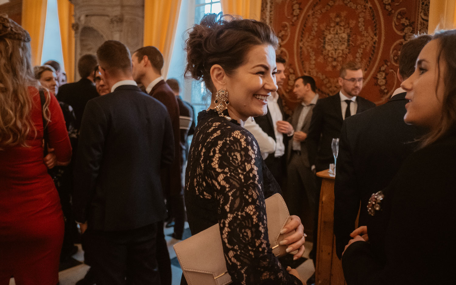 photographies d’un mariage chic d’hiver à l’Abbaye des Prémontrés de Pont-à-Mousson en Meurthe-et-Moselle