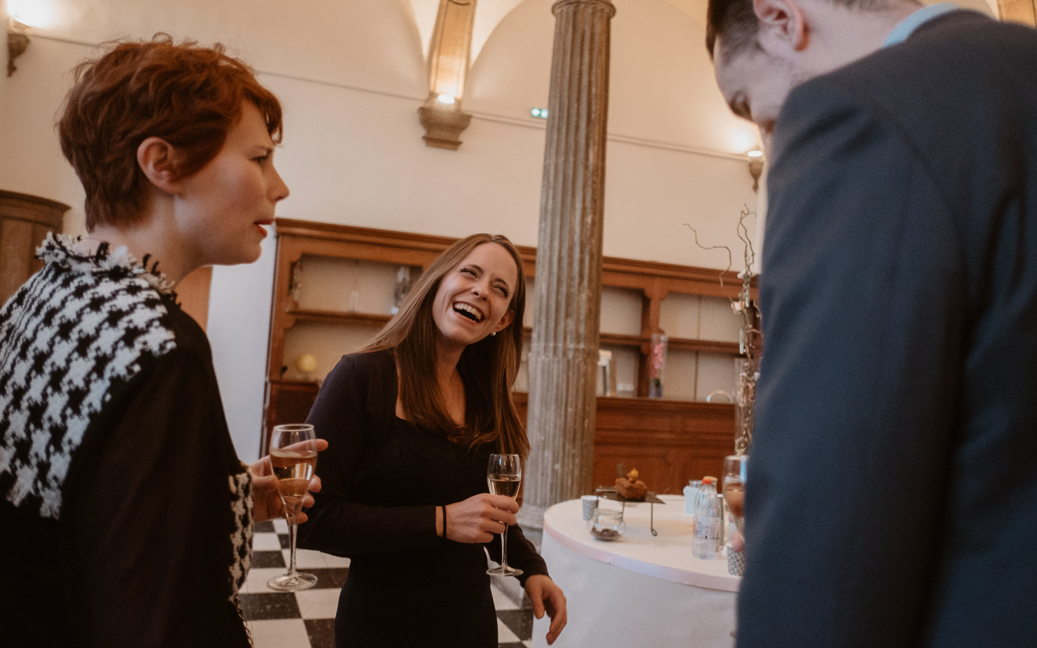 photographies d’un mariage chic d’hiver à l’Abbaye des Prémontrés de Pont-à-Mousson en Meurthe-et-Moselle