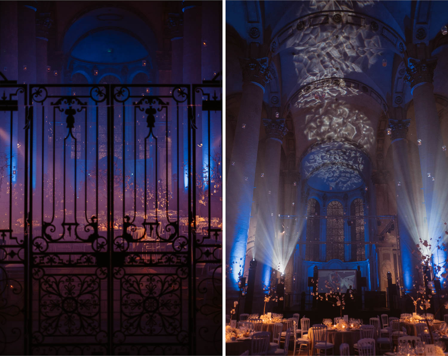 photographies d’un mariage chic d’hiver à l’Abbaye des Prémontrés de Pont-à-Mousson en Meurthe-et-Moselle