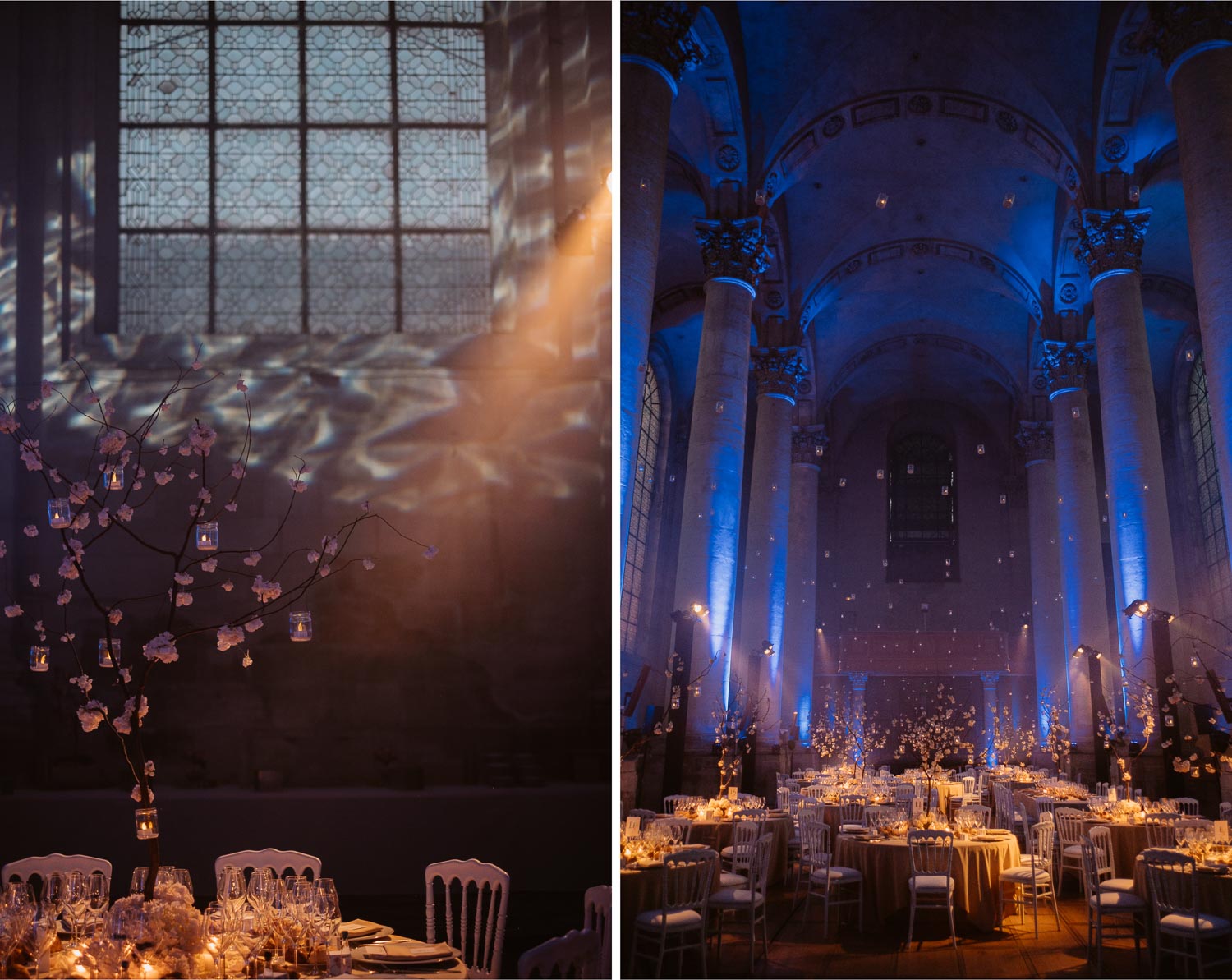 photographies d’un mariage chic d’hiver à l’Abbaye des Prémontrés de Pont-à-Mousson en Meurthe-et-Moselle