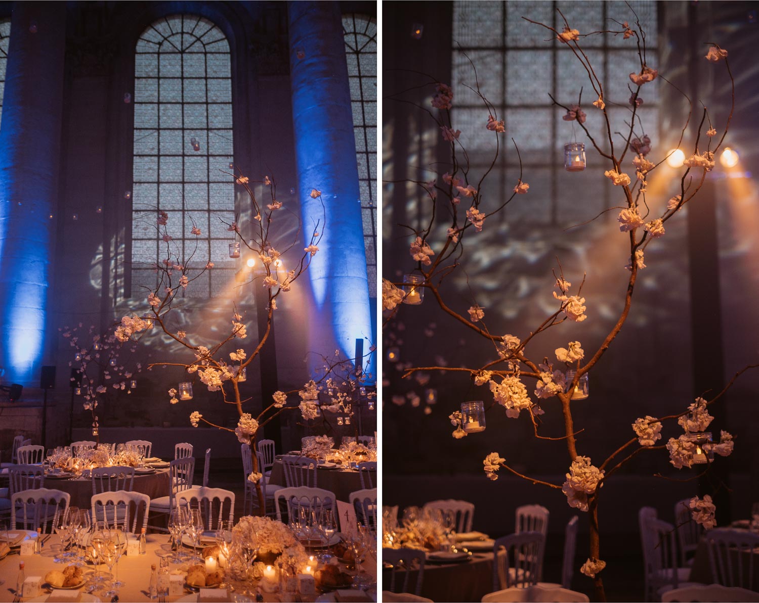 photographies d’un mariage chic d’hiver à l’Abbaye des Prémontrés de Pont-à-Mousson en Meurthe-et-Moselle