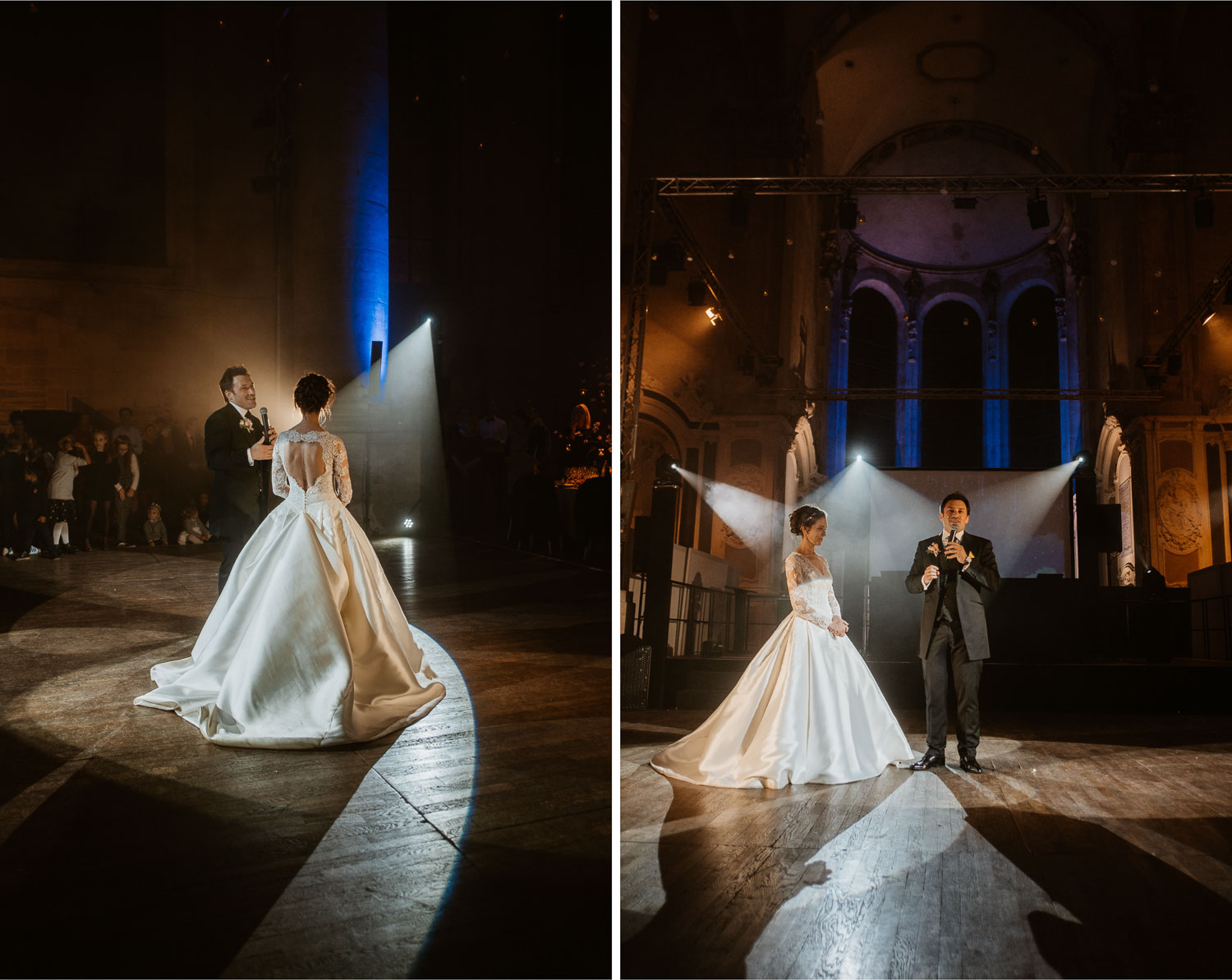 photographies d’un mariage chic d’hiver à l’Abbaye des Prémontrés de Pont-à-Mousson en Meurthe-et-Moselle