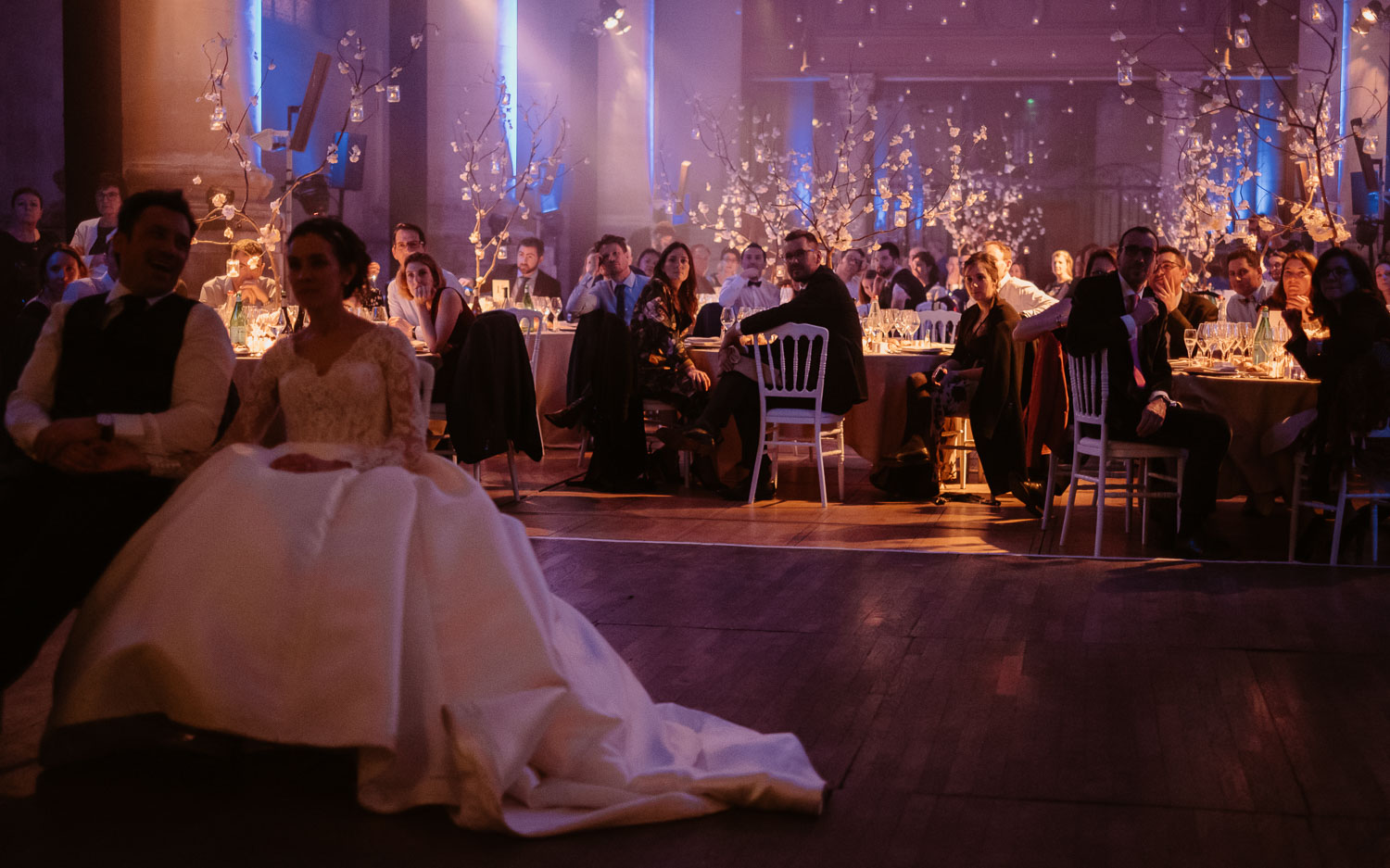 photographies d’un mariage chic d’hiver à l’Abbaye des Prémontrés de Pont-à-Mousson en Meurthe-et-Moselle