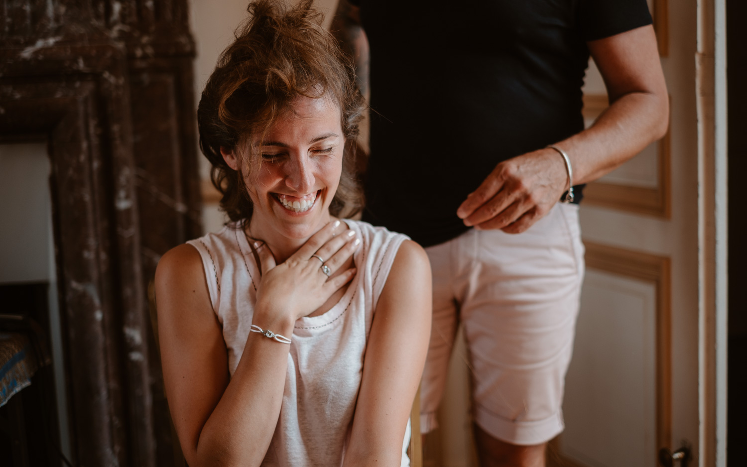 photographies d’un mariage chic à Anetz, près de Nantes