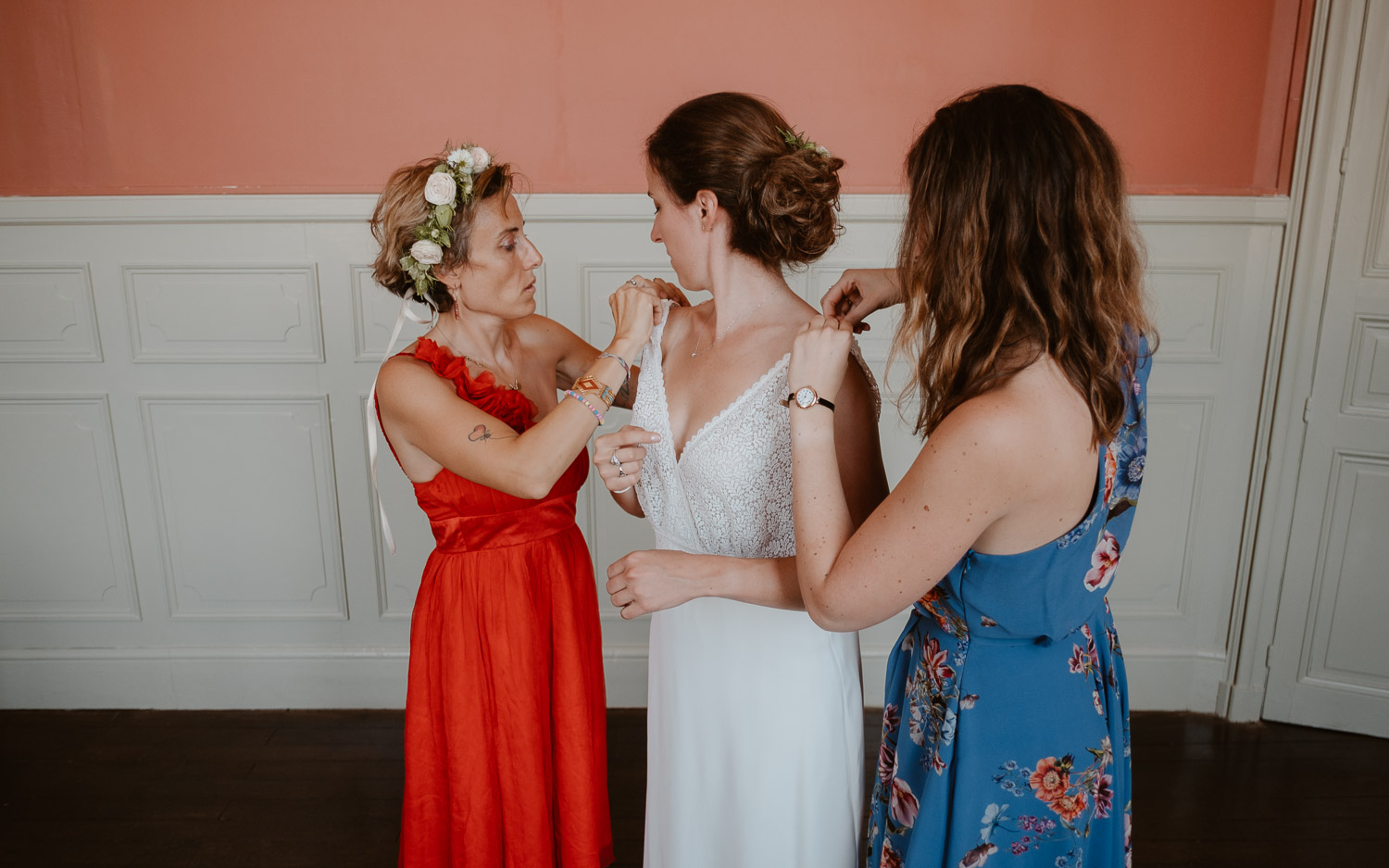 photographies d’un mariage chic à Anetz, près de Nantes