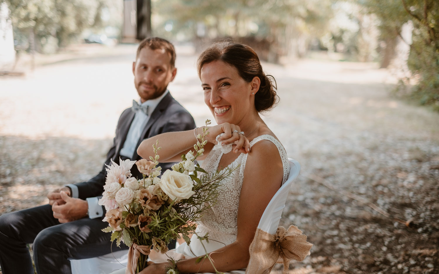 photographies d’un mariage chic à Anetz, près de Nantes