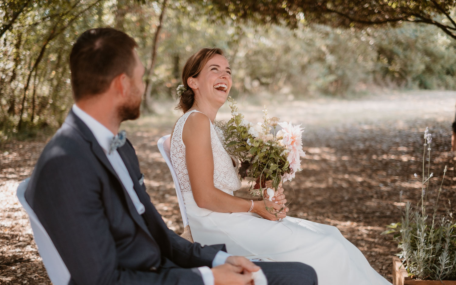 photographies d’un mariage chic à Anetz, près de Nantes