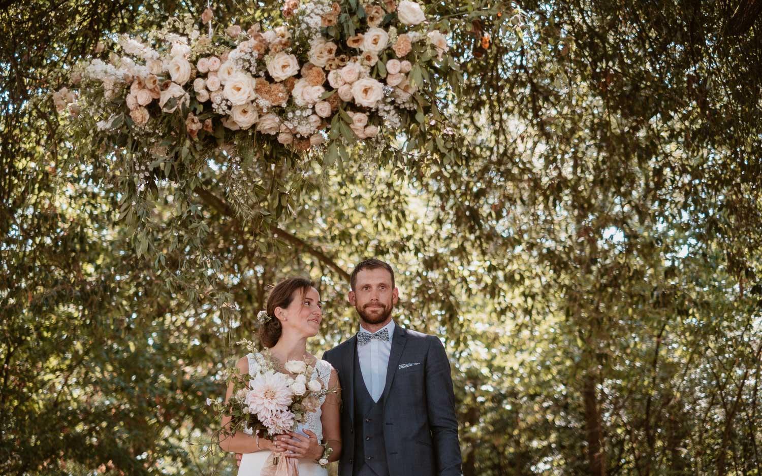 photographies d’un mariage chic à Anetz, près de Nantes