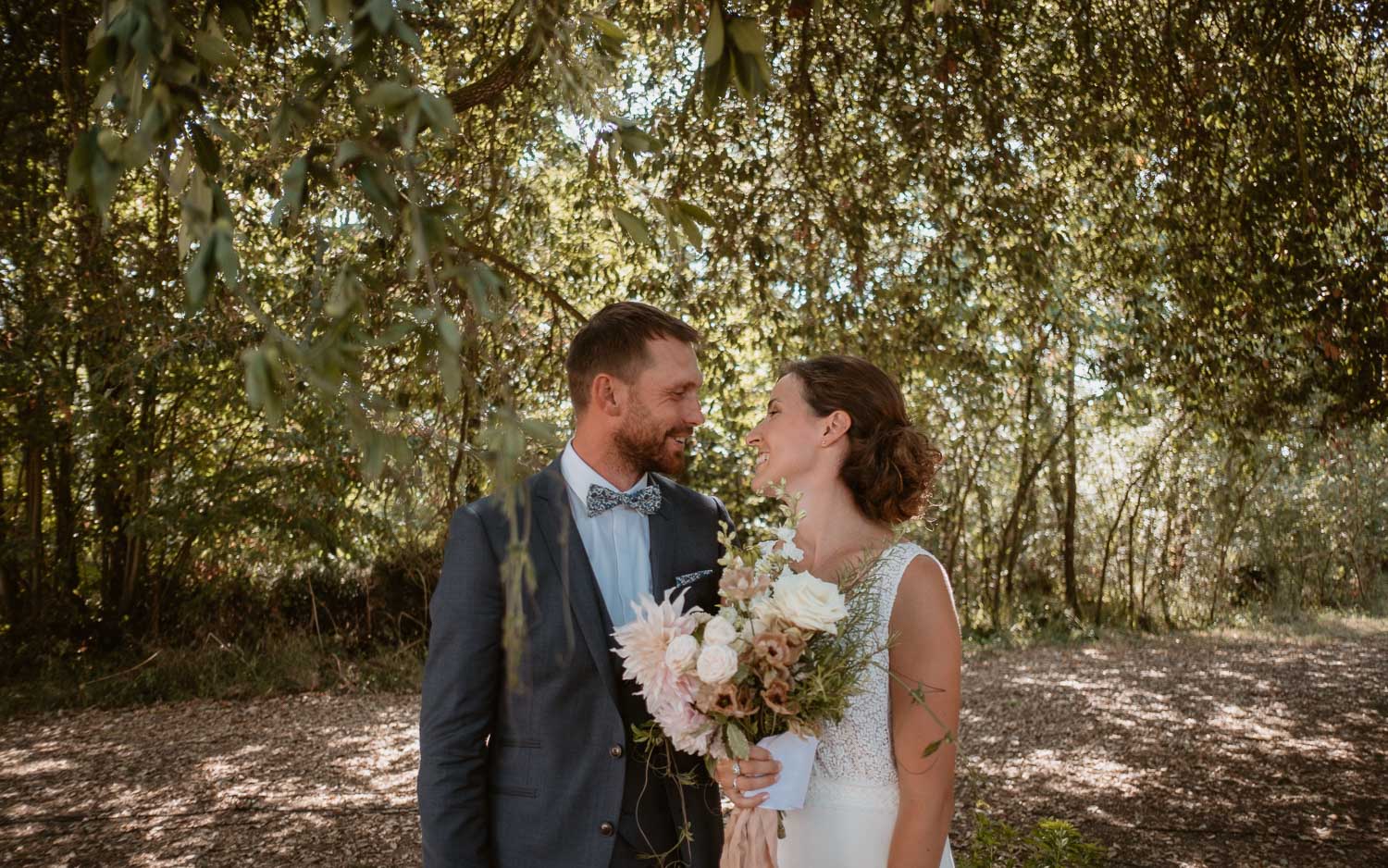 photographies d’un mariage chic à Anetz, près de Nantes