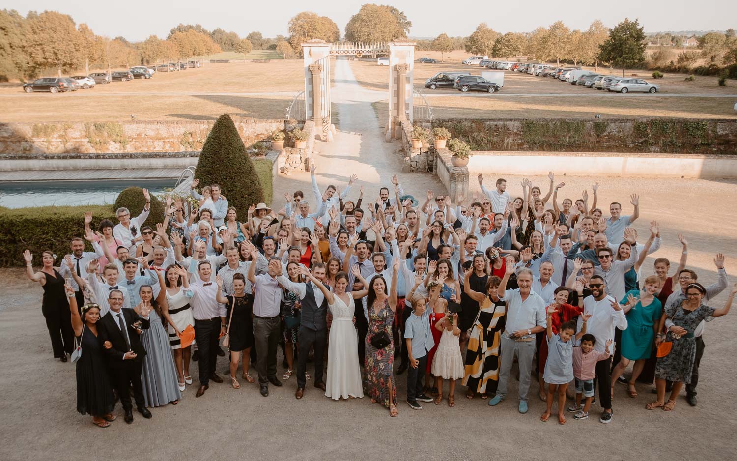 photographies d’un mariage chic à Anetz, près de Nantes