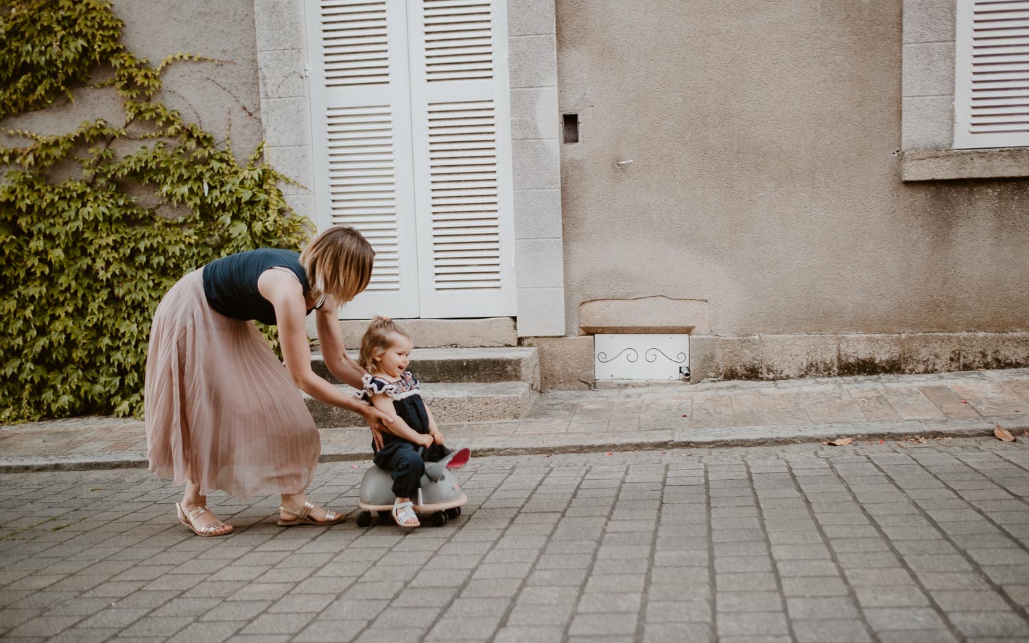 photographies d’une famille à Clisson, près de Nantes