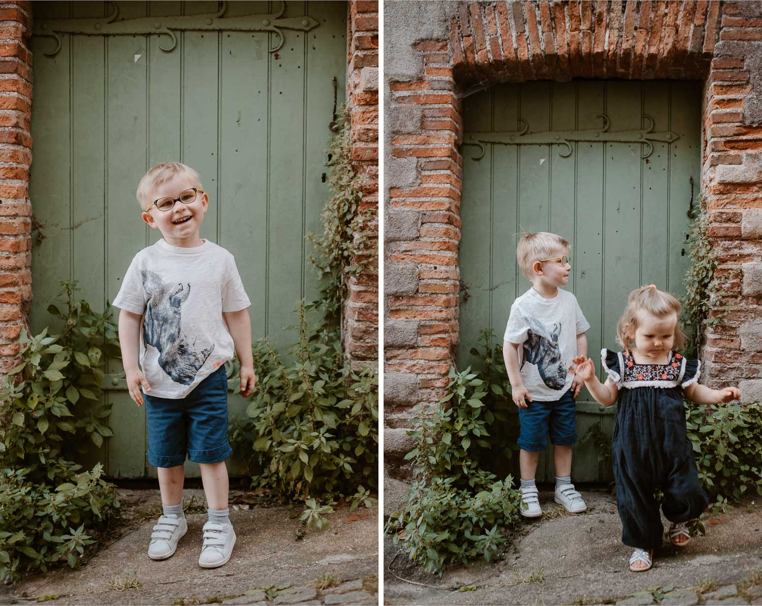 photographies d’une famille à Clisson, près de Nantes