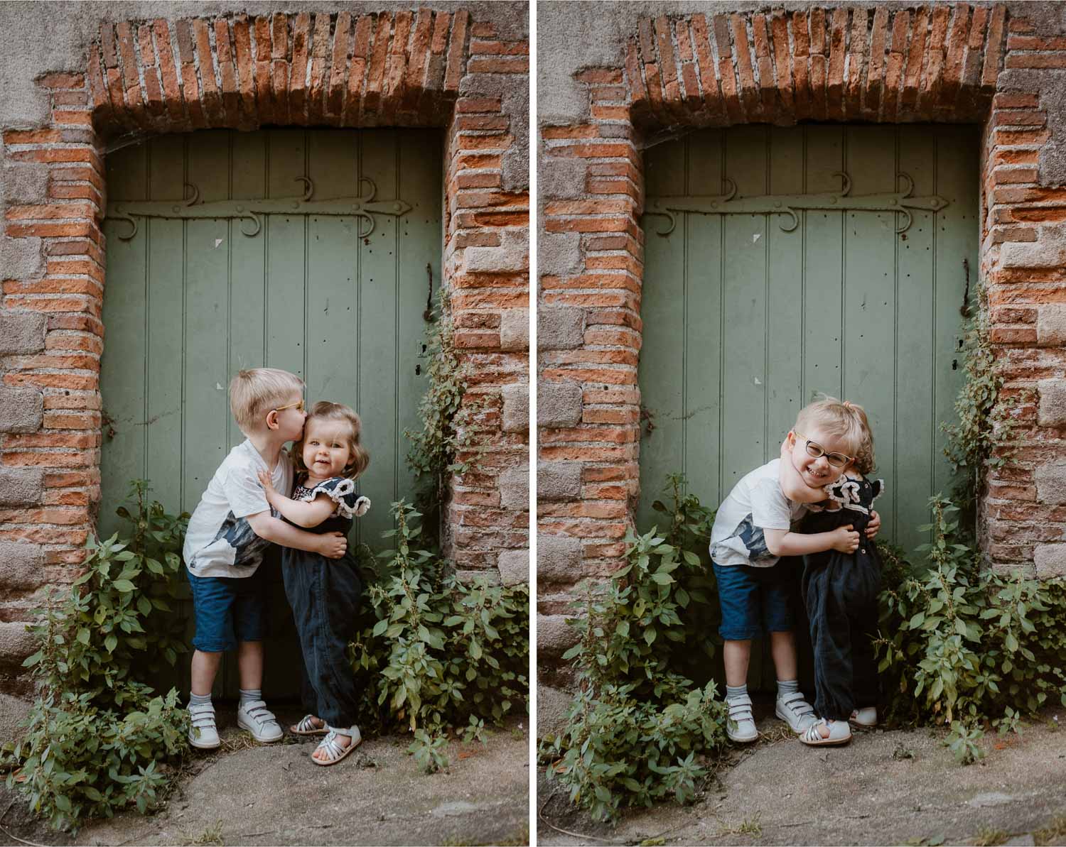 photographies d’une famille à Clisson, près de Nantes