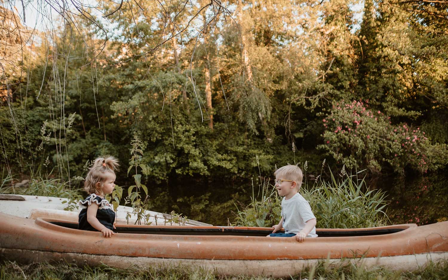 photographies d’une famille à Clisson, près de Nantes