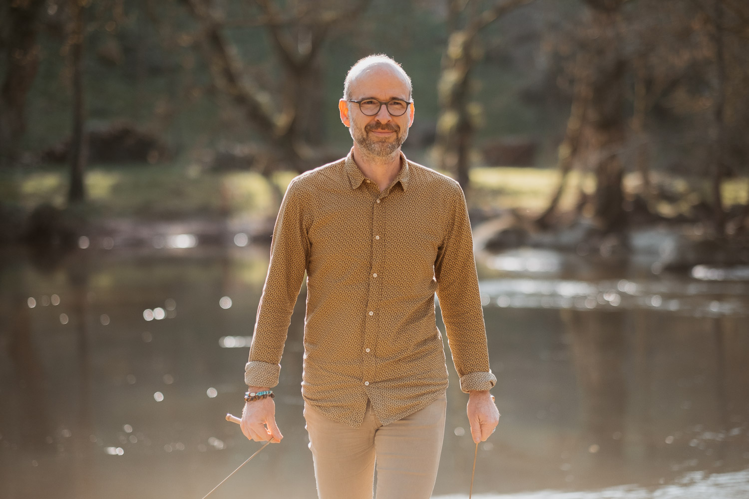 Portrait de Christian Meyrignac géobiologue à Clisson