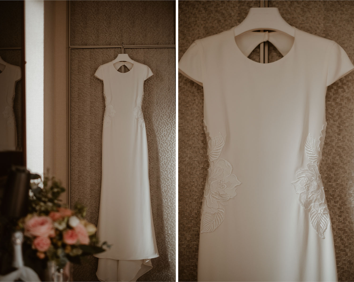 Robe de mariée de Hong Kong en France