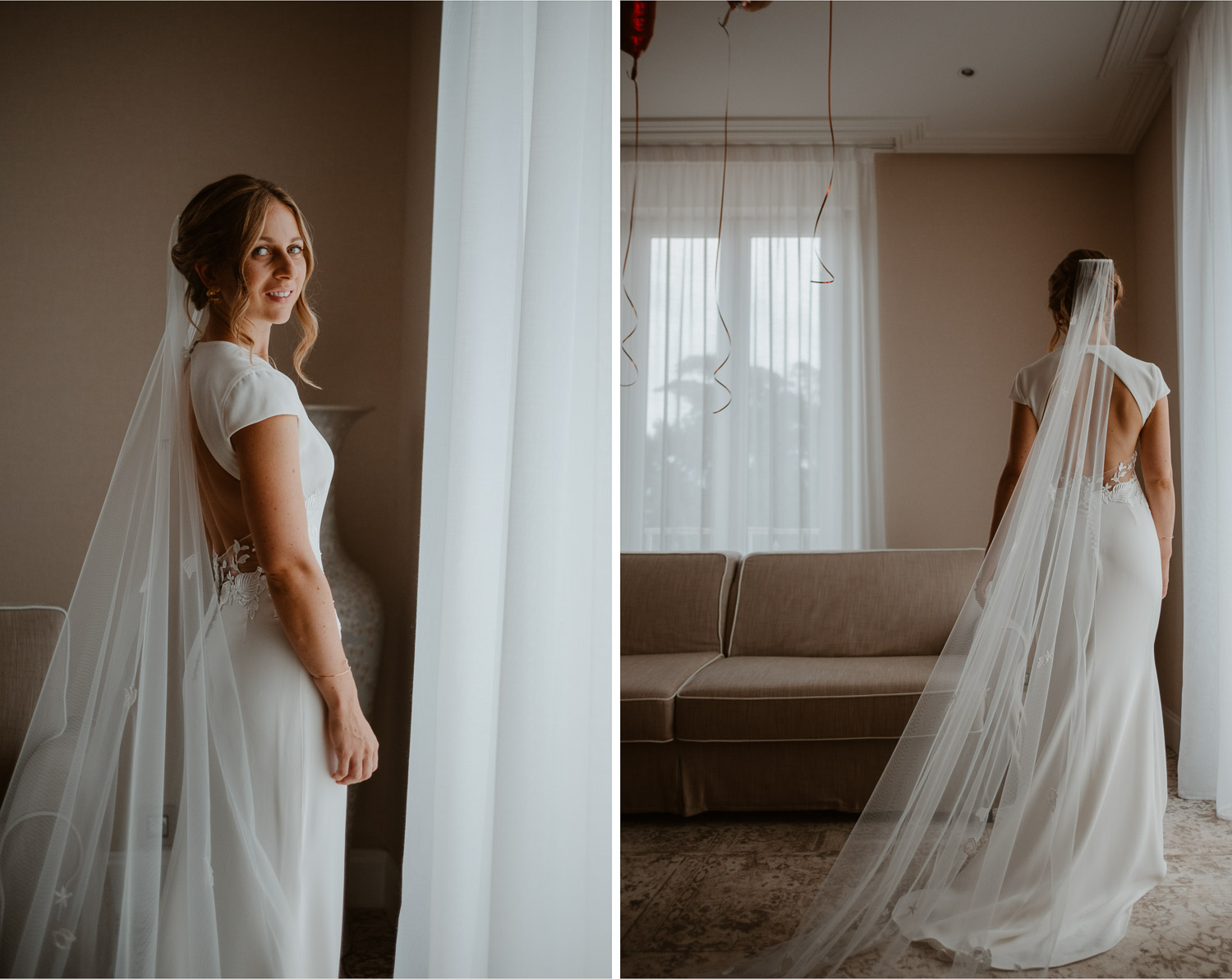 Robe de mariée de Hong Kong en France